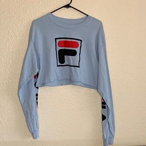 FILA cropped long sleeve